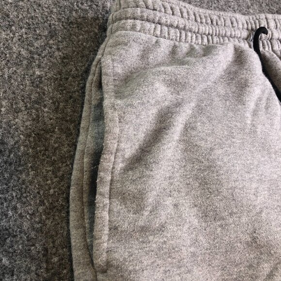 Nike Air Jordan Sweat Shorts Mens Small Gray Fleece Jumpman Logo Pockets Gym - Picture 5 of 12
